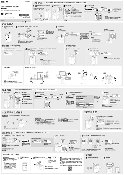 sony 索尼SRF-V1BT
